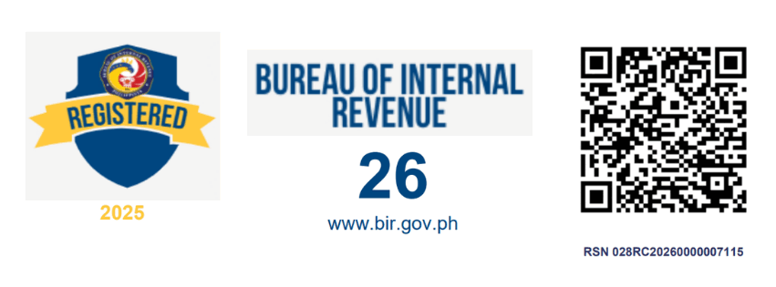 BIR Registered 2025 seal