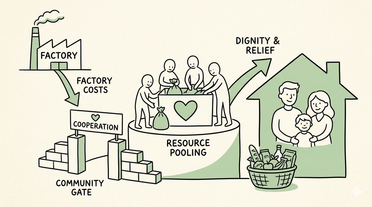 The Price at the Gate: Why Easing Factory Costs Don't Instantly Fix the Family Budget
