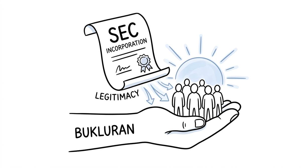 Pillars of Legitimacy: BUKLURAN Solidifies Institutional Trust Through Official SEC Incorporation and Registration