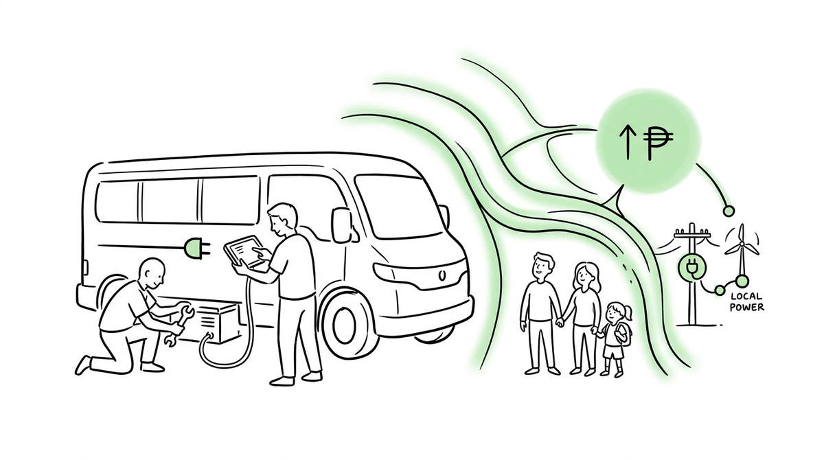 Beyond the Green Headlines: What a Local EV Brand Means at the Jeepney Terminal