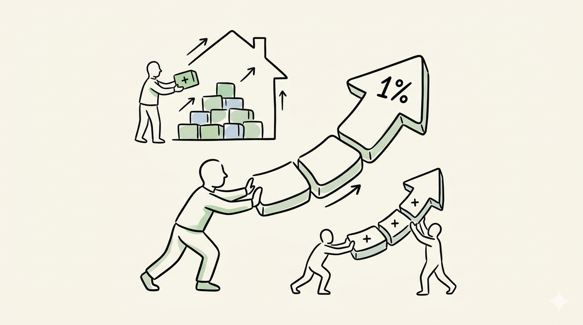 The Hidden Value of the One Percent: Why Small Changes Matter at Home