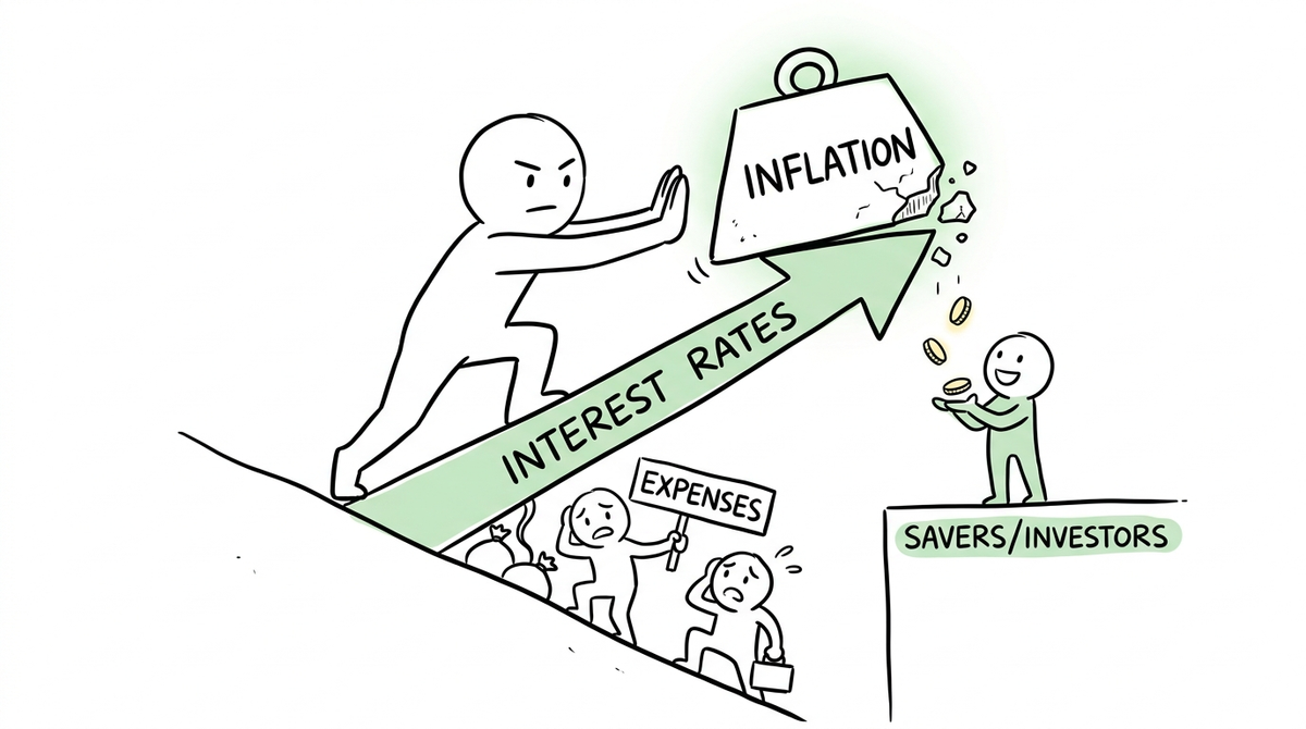 The Hidden Price of Cooling Prices: What Higher Interest Rates Mean at Home