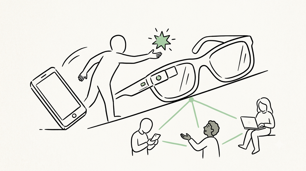 When the Screen Moves to Your Eyes: What the Next Tech Wave Means at Home