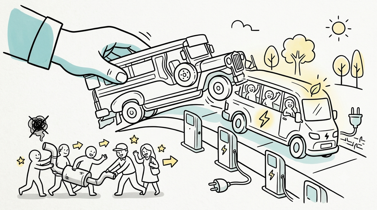 Electric Jeepneys and Local Jobs: How the $100M EV Investment Affects Commuters and Drivers