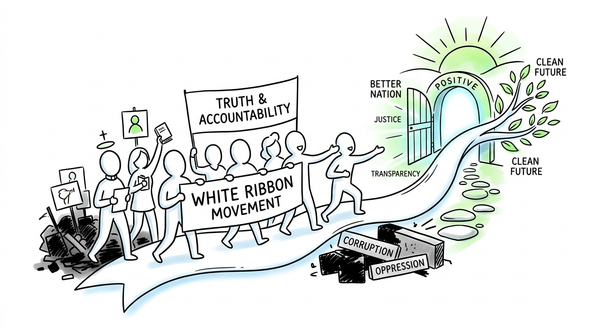 Beyond the White Ribbons: What Fighting Corruption Looks Like When the Rally Ends