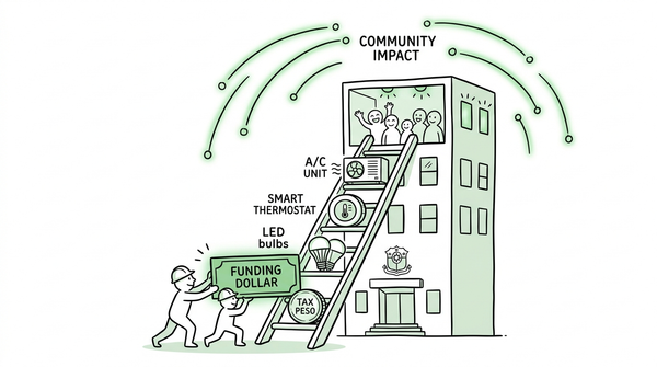 The Price of Bright Lights: Why Saving Energy in Government Offices Matters at Home