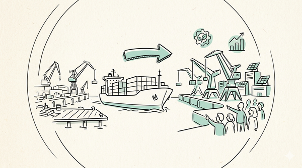 When a Port Turns Green: The Unseen Links Between Global Shipping and Local Lives