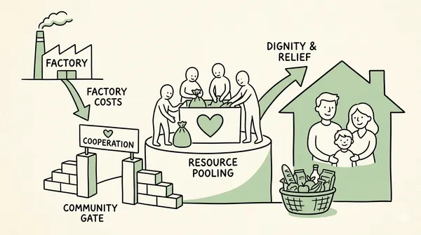 The Price at the Gate: Why Easing Factory Costs Don't Instantly Fix the Family Budget
