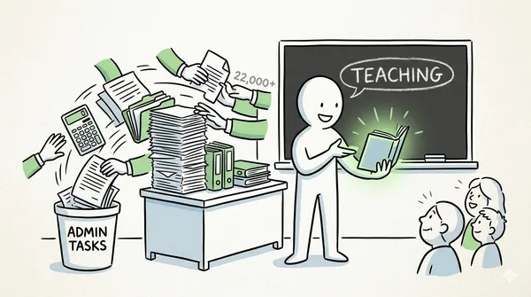 The Weight Behind the Blackboard: What 22,000 New Jobs Tell Us About the Reality of Teaching