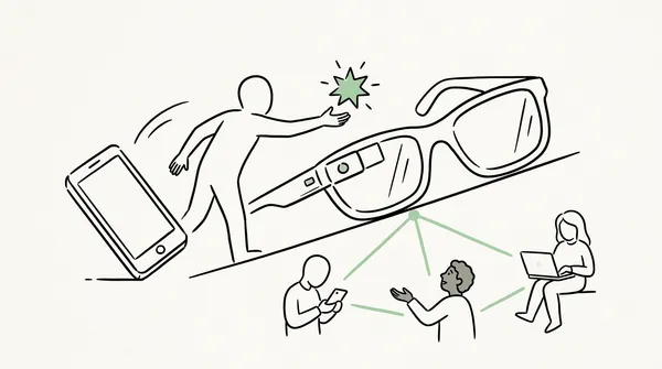When the Screen Moves to Your Eyes: What the Next Tech Wave Means at Home
